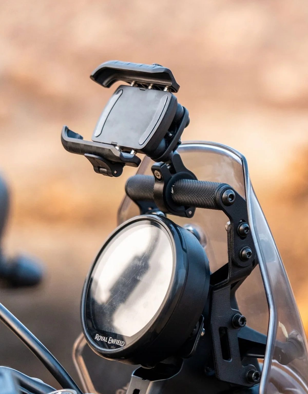 AutoEngina Adjustable Gps Mount for RoyalEnfield Himalayan 450