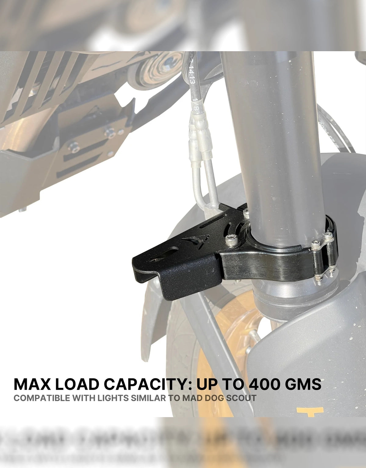 AutoEngina Fog Light Fork Mount for Himalayan 450