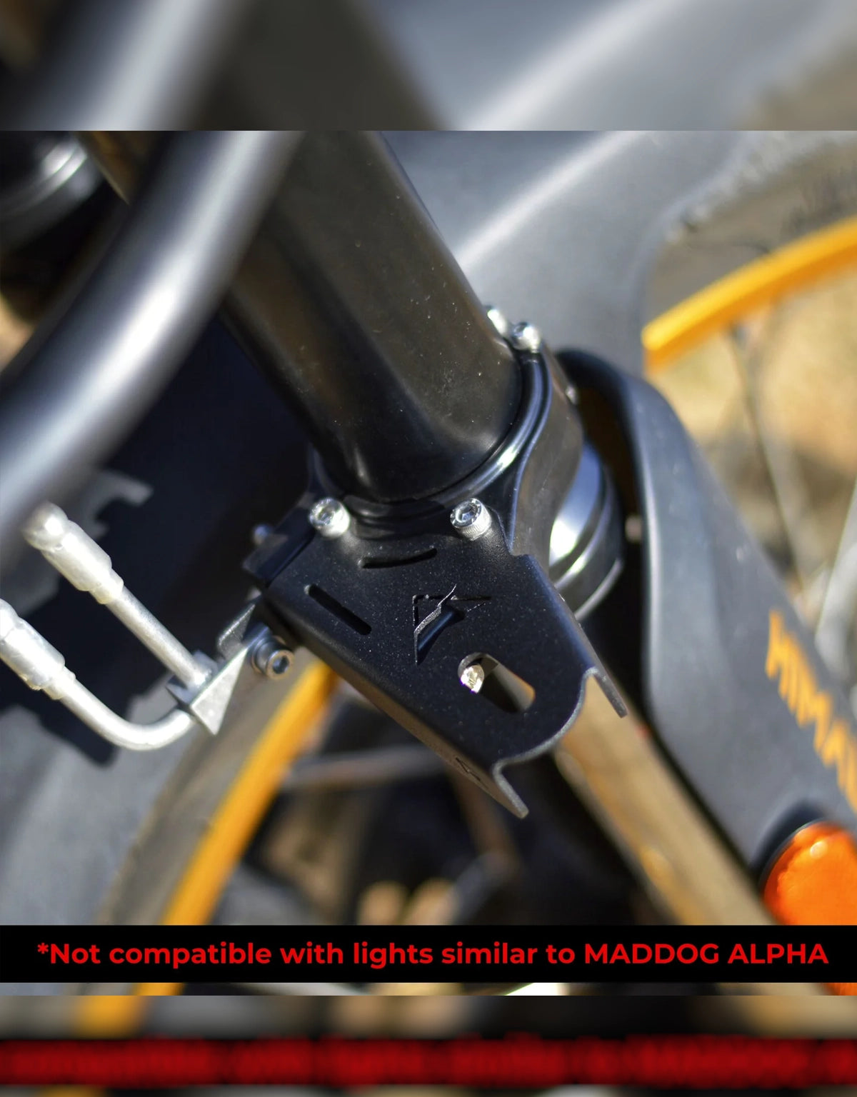 AutoEngina Fog Light Fork Mount for Himalayan 450