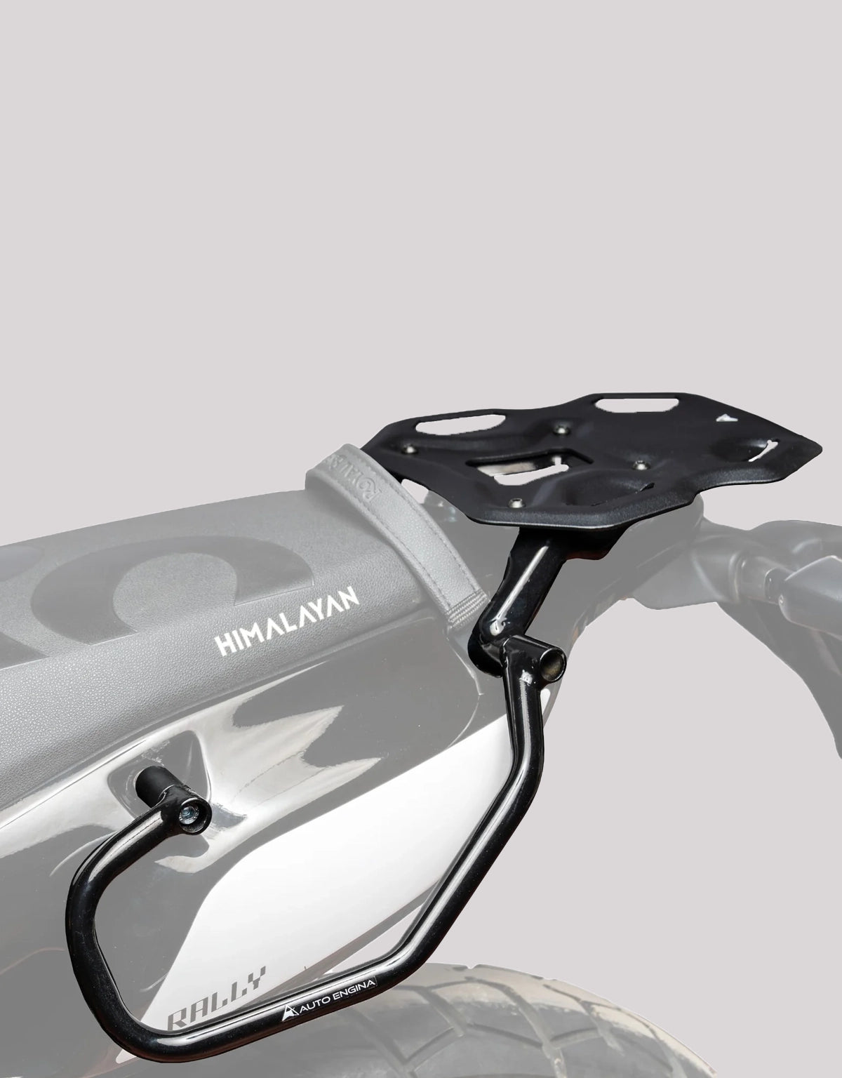 AutoEngina Rally Saddle Stay+Rally Top Rack for RoyalEnfield Himalayan 450