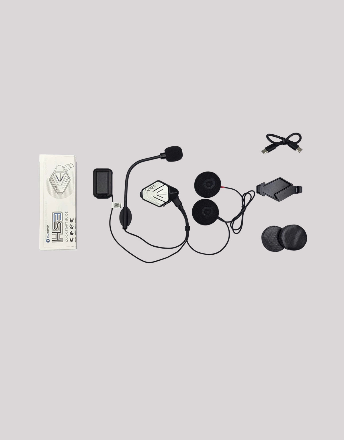 BluArmor HS3 Helmet Bluetooth Device