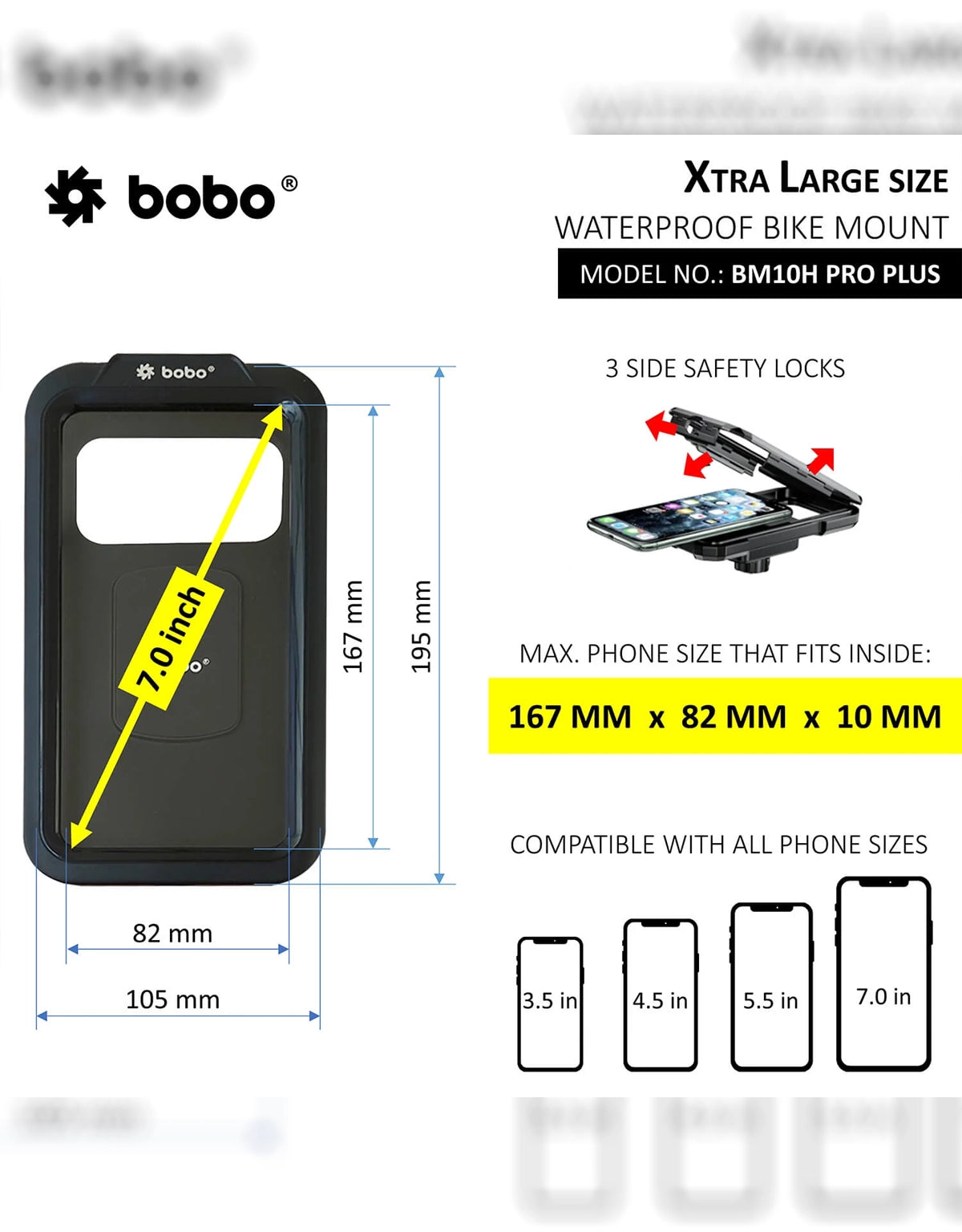 Bobo BM10H ProPlus Phone Mount