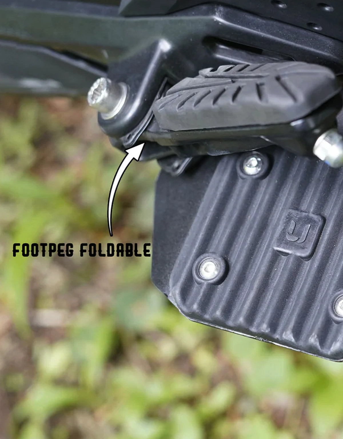 Carbon Racing 2025 KTM Adventure Pillion Footrests