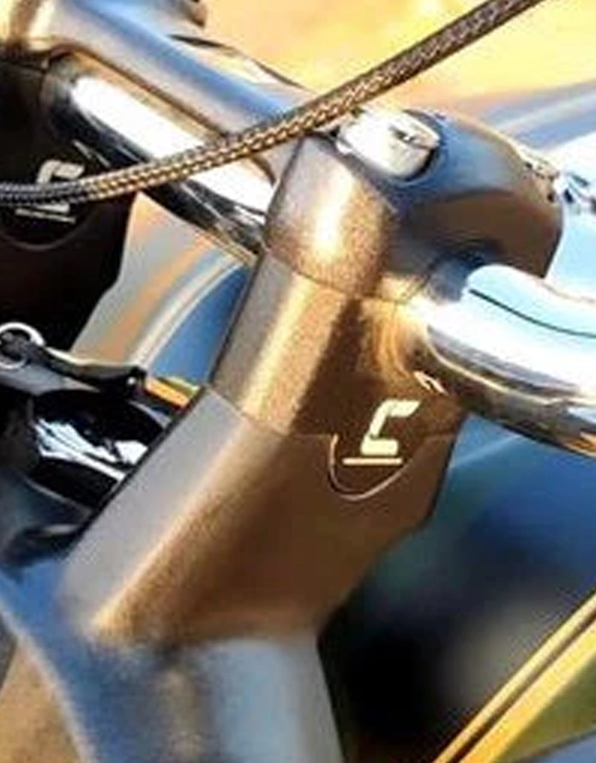 Carbon Racing Honda CB350 Straight Handlebar Risers 28mm