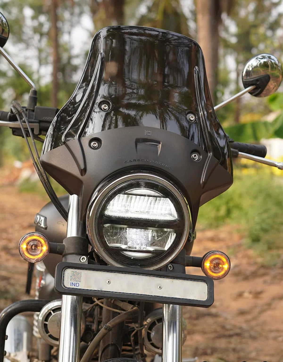 Carbon Racing Honda CB350 Windshield