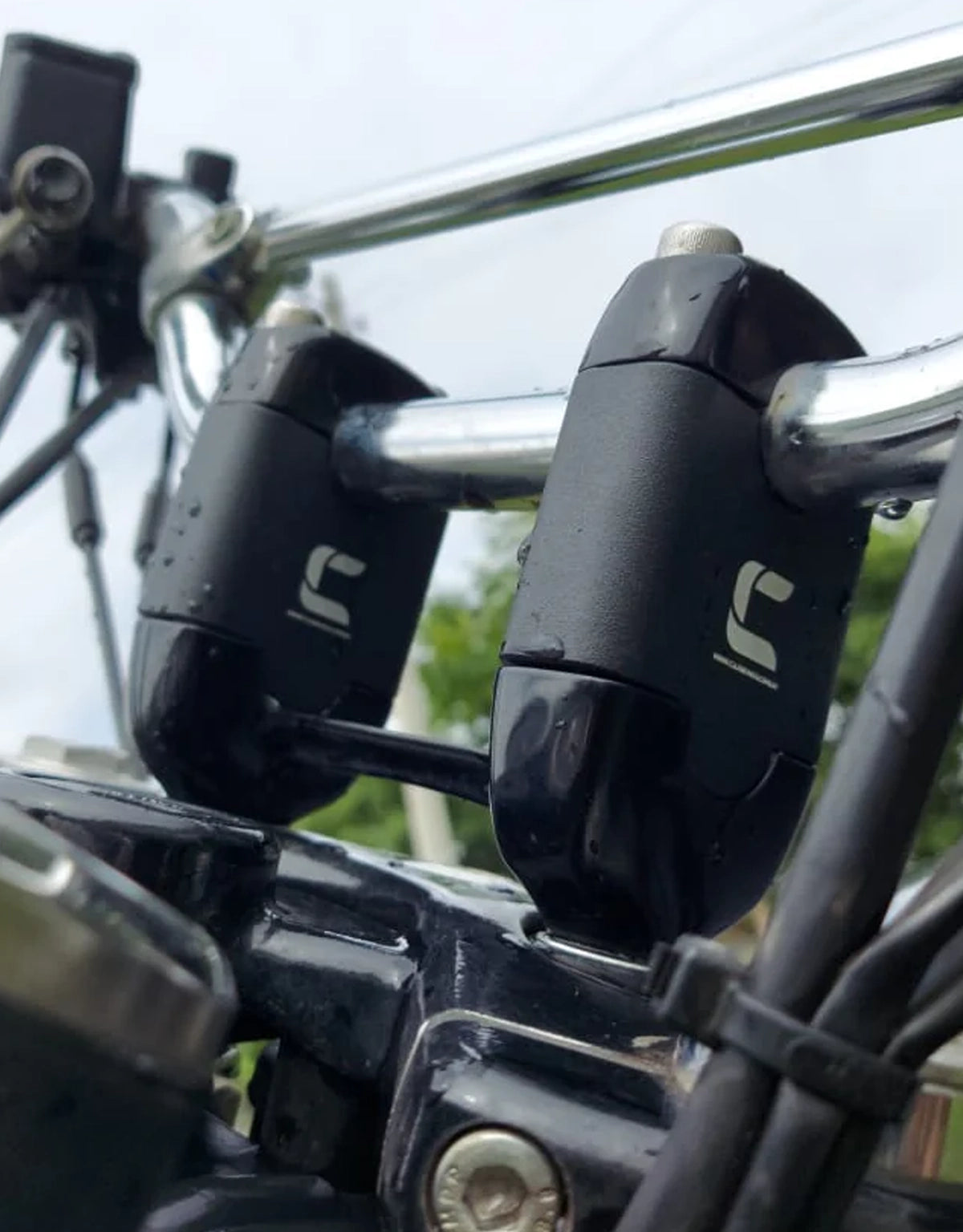 Carbon Racing Interceptor 650 Straight 2inch Handlebar Risers