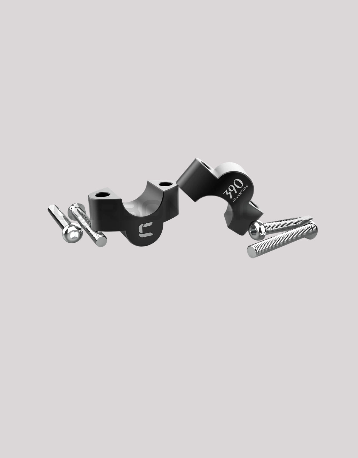 Carbon Racing KTM Adventure Straight Handlebar Risers 22mm