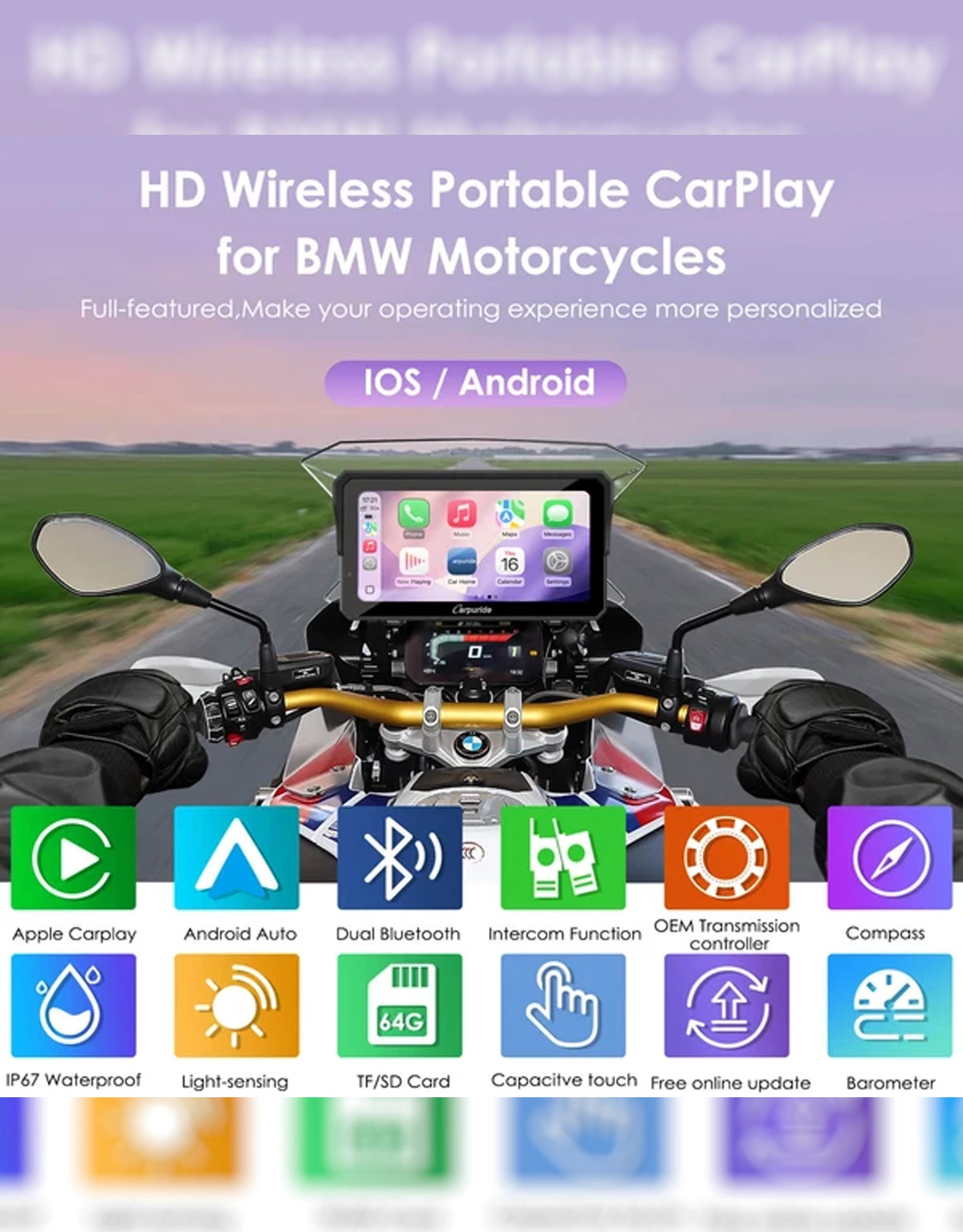 Carpuride W602BS Navigation System