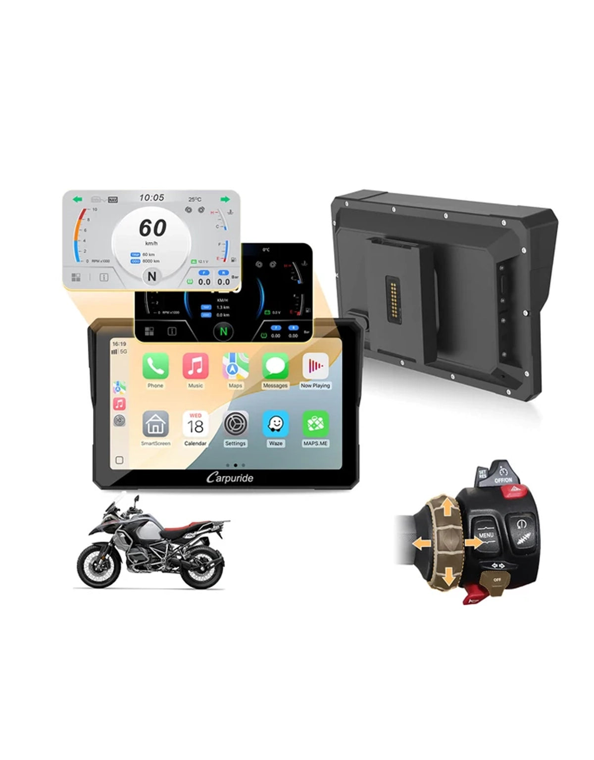 Carpuride W702BS Navigation System