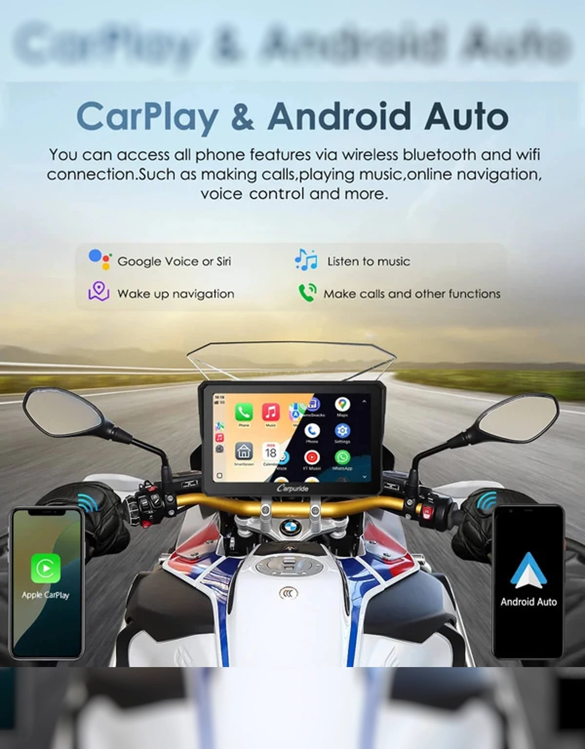 Carpuride W702BS Navigation System