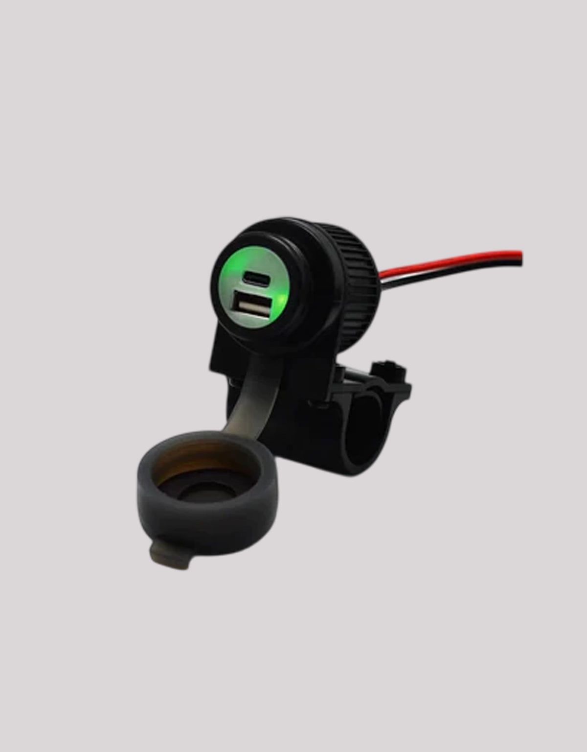 Clifftop Handlebar Mounted 36W Dual Charger