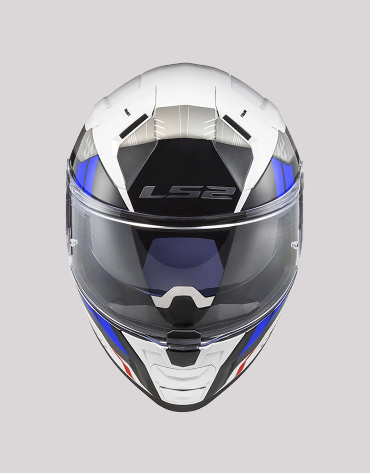 LS2 FF811 VectorII Stylus White Fluo Red Helmet