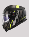 LS2 FF811 VectorII Tron Matt Black HV Yellow Helmet