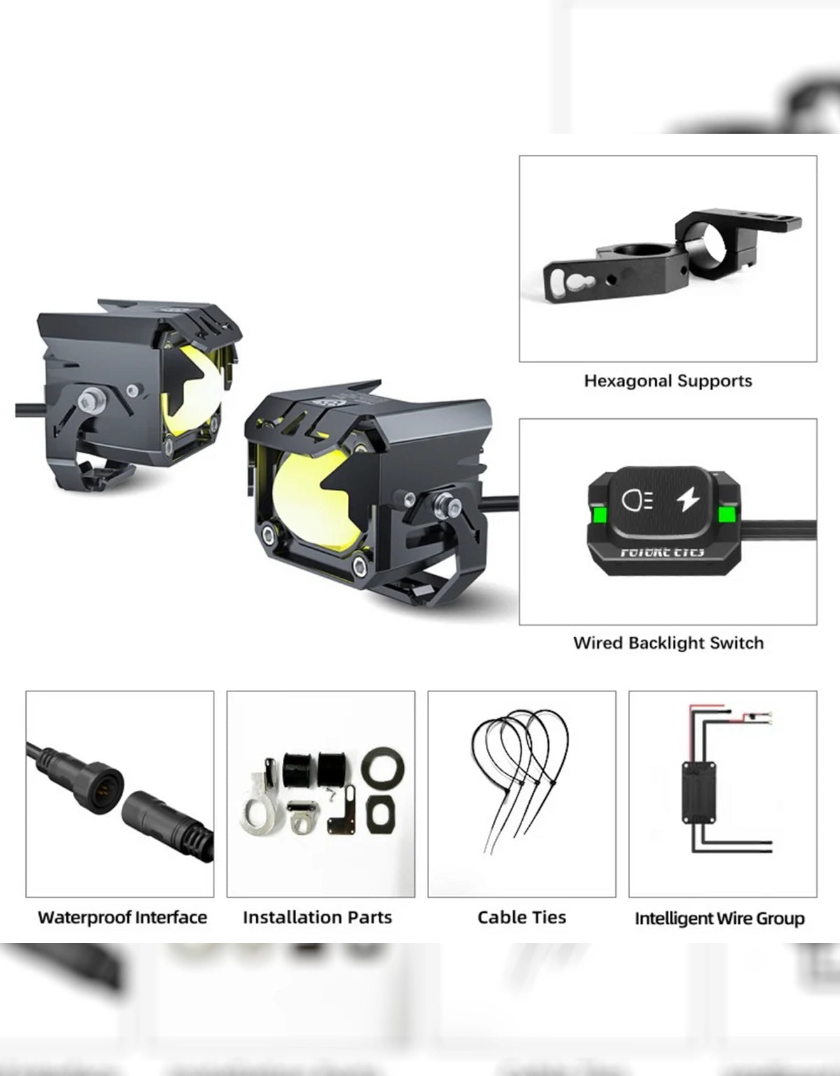 Future Eyes F20-X Auxiliary Lights