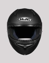 HJC C10 Solid Black Helmet