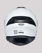 HJC c71 Solid White Helmet