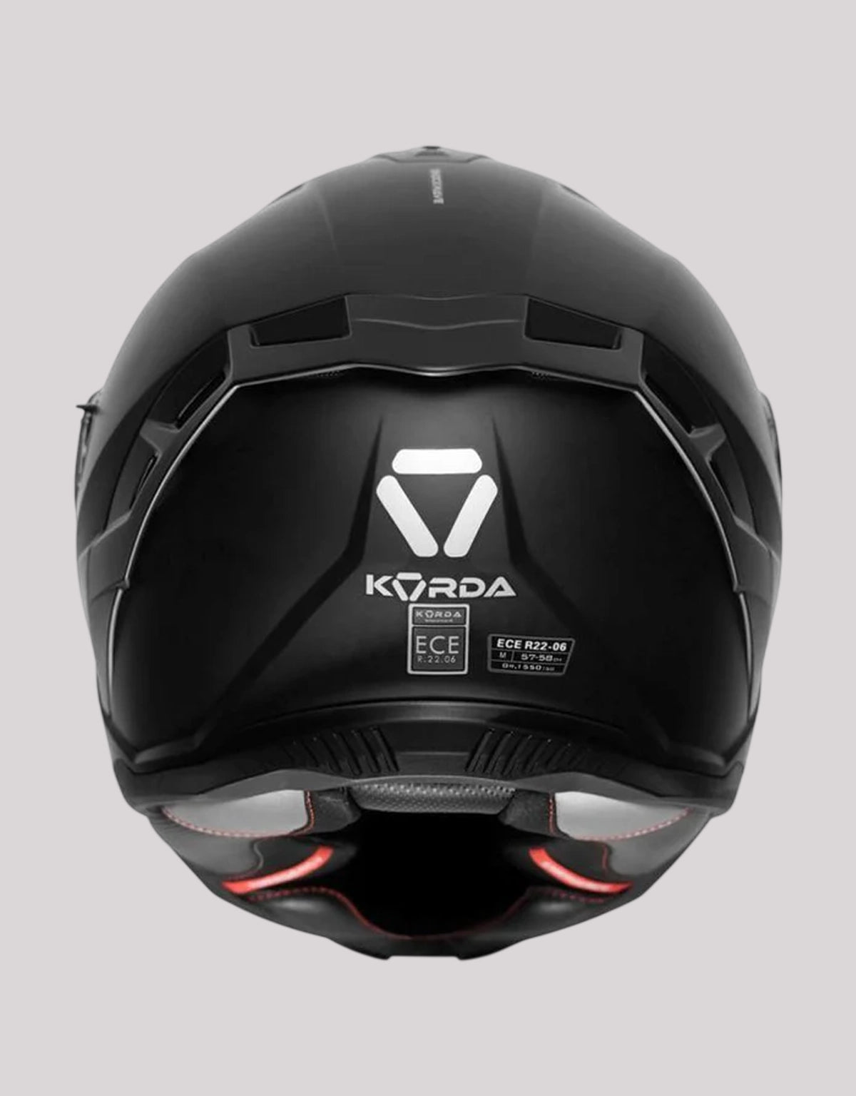 Korda Shockwave Solid Black Helmet