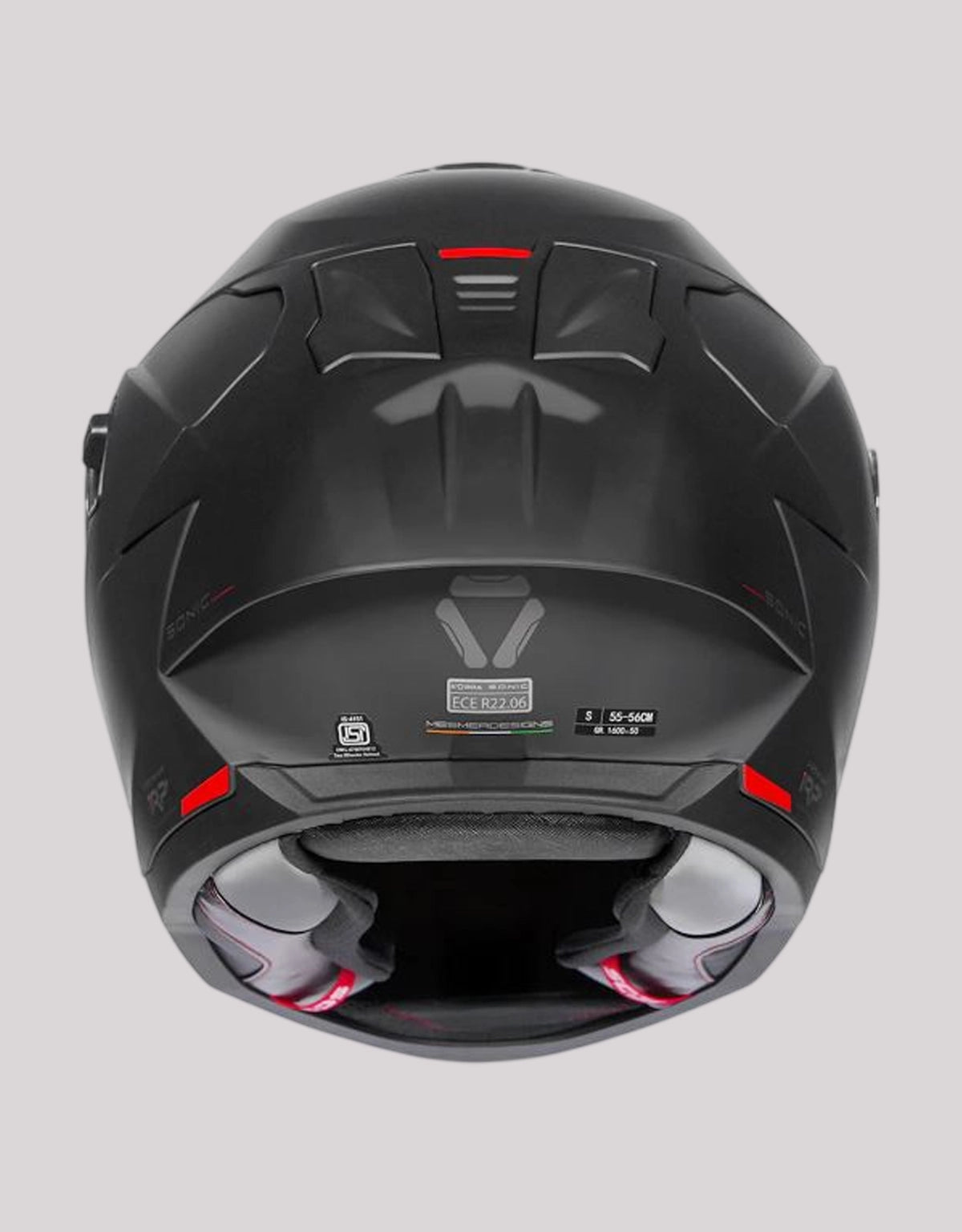 Korda Sonic GP Solid Black Helmet