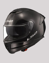LS2 FF320 StreamII Solid Black Helmet