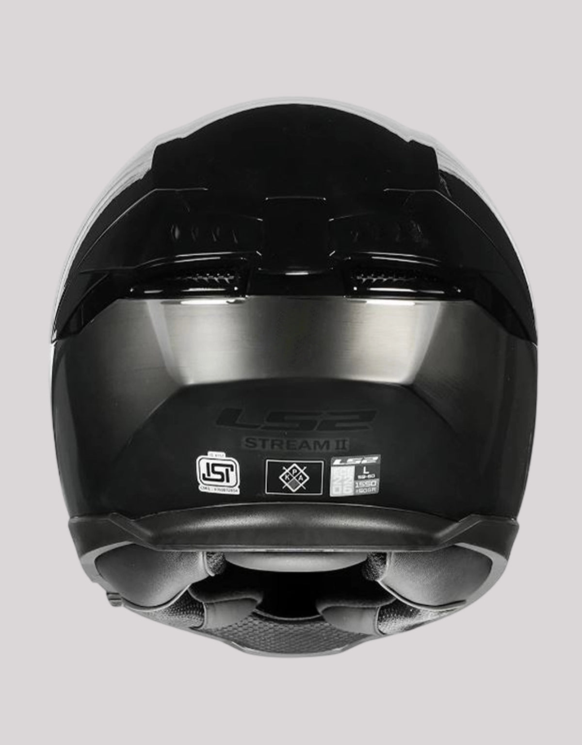 LS2 FF320 StreamII Jeans Titanium Helmet