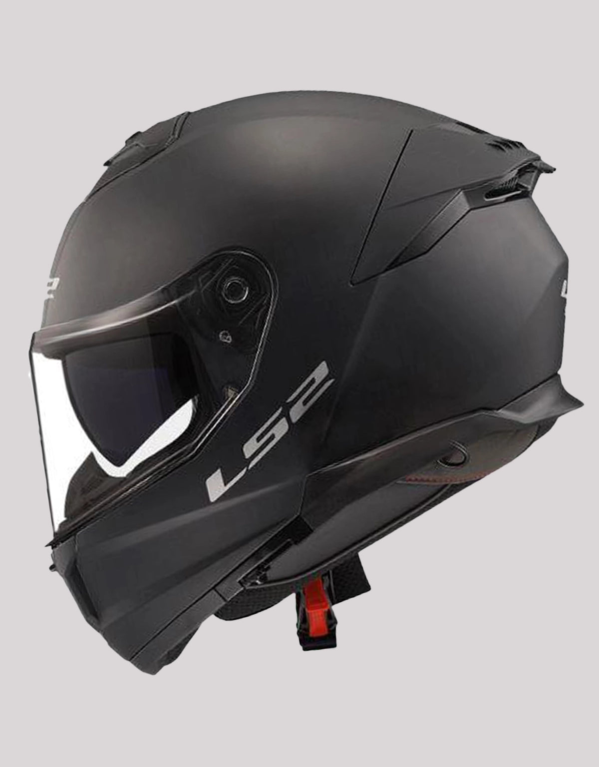 LS2 FF320 StreamII Solid Black Helmet