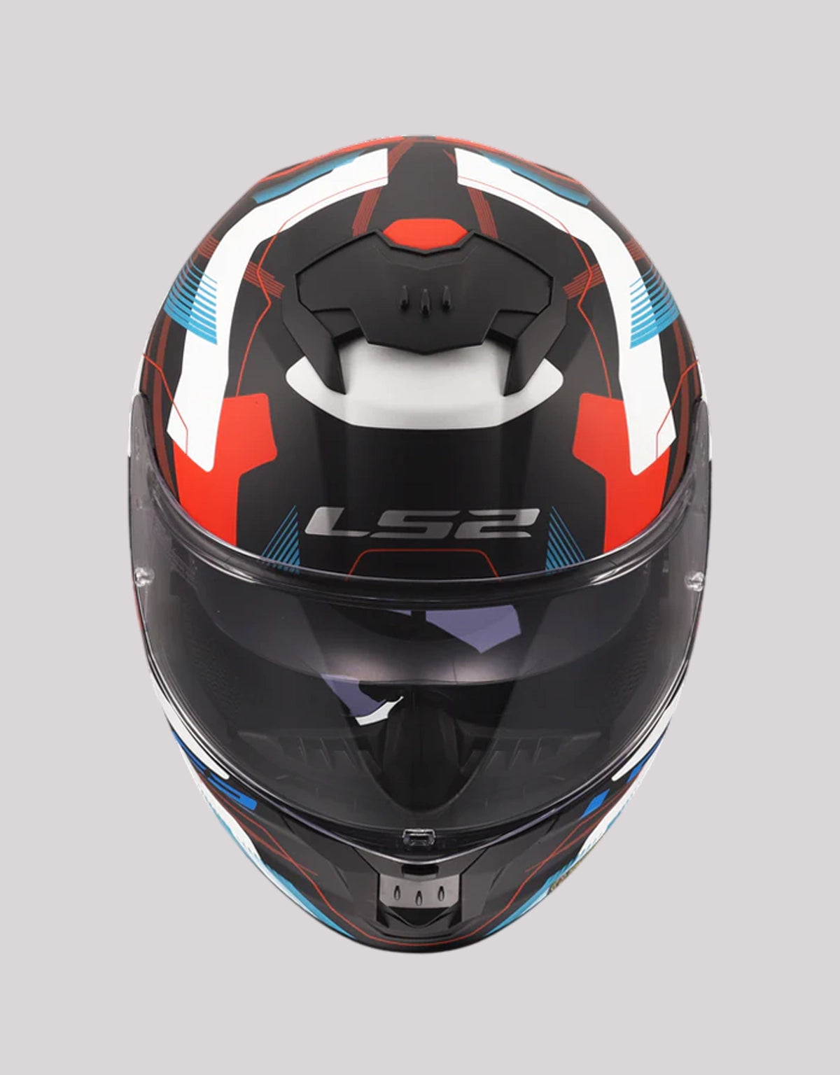 LS2 FF320 StreamII Mika White Blue Red Helmet
