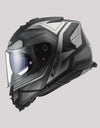 LS2 FF800 Storm II Faster Matt Titanium Helmet