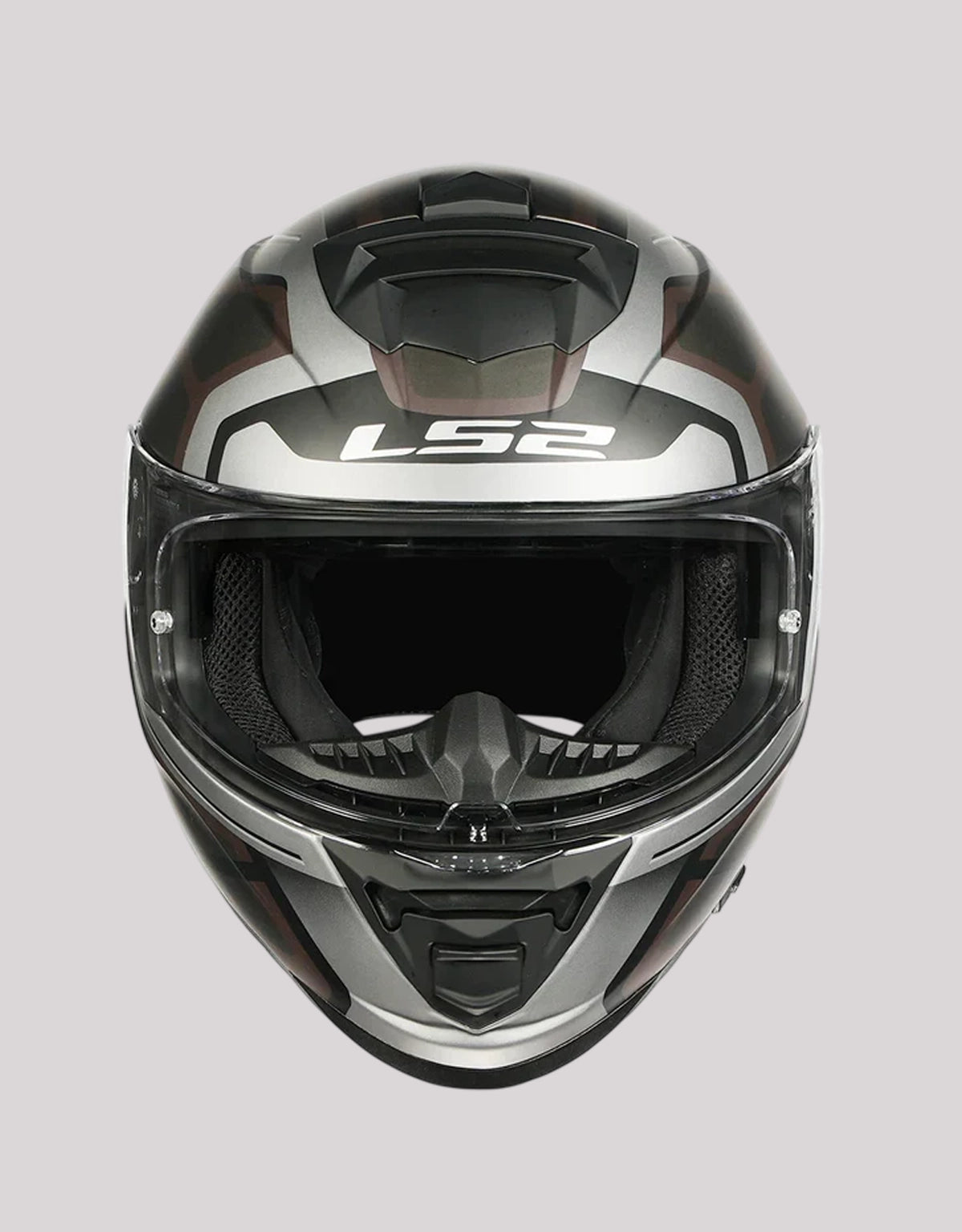 LS2 FF800 Storm II Faster Matt Titanium Helmet