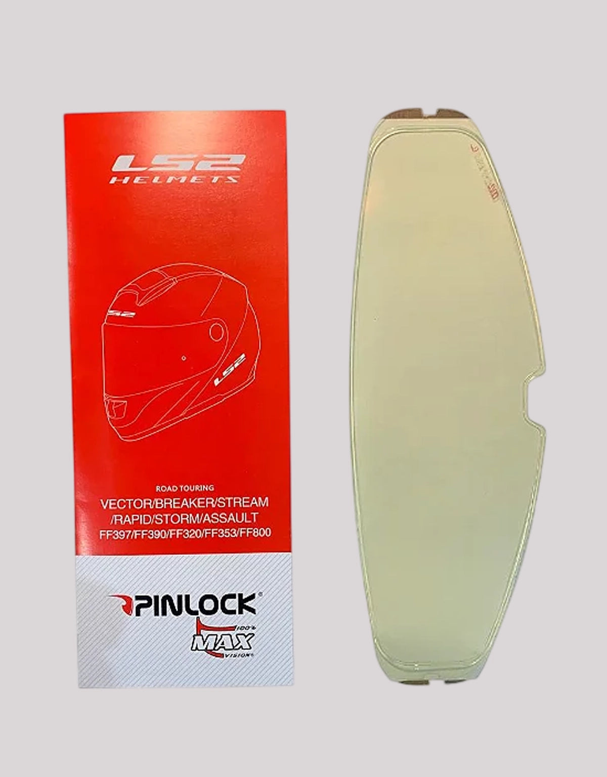 LS2 FF800 StormII Pinlock Antifog Lens
