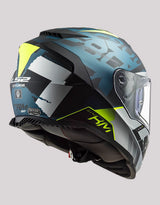 LS2 FF800 StormII Sprinter Matt Silver Cobalt Helmet