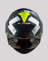 LS2 FF800 StormII Sprinter Matt Silver Cobalt Helmet