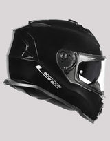 LS2 FF800 StormII Solid Black Helmet