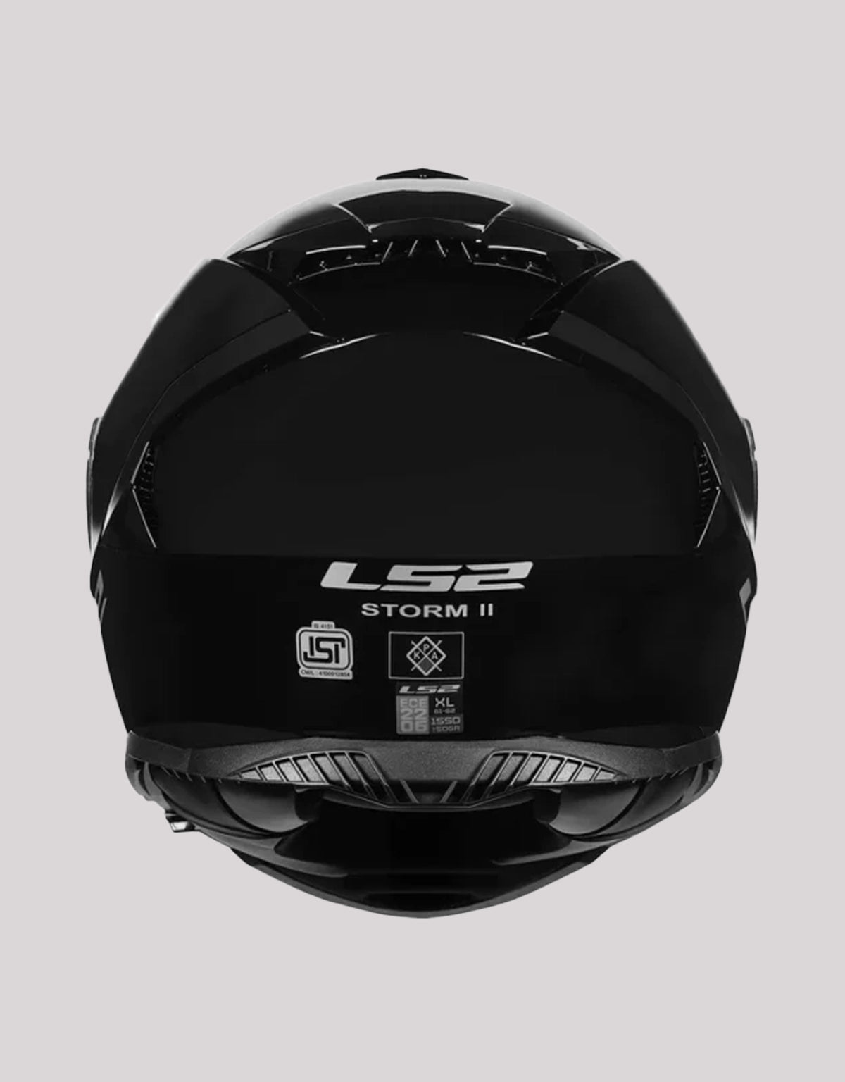 LS2 FF800 StormII Solid Black Helmet