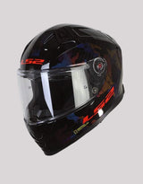 LS2 FF811 VectorII Kamo Black Blue Helmet
