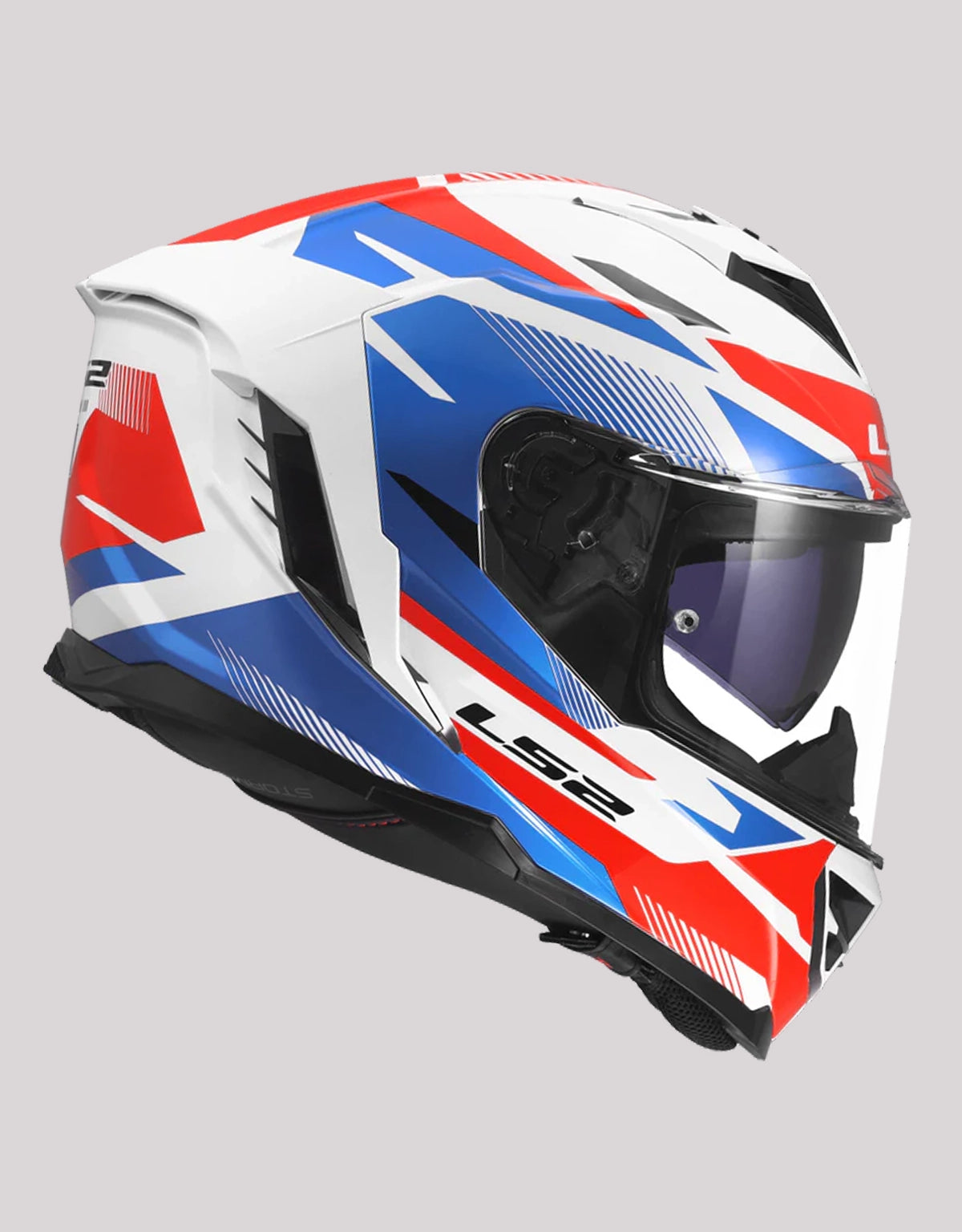 LS2 FF818 StormIII Komai White Blue Helmet