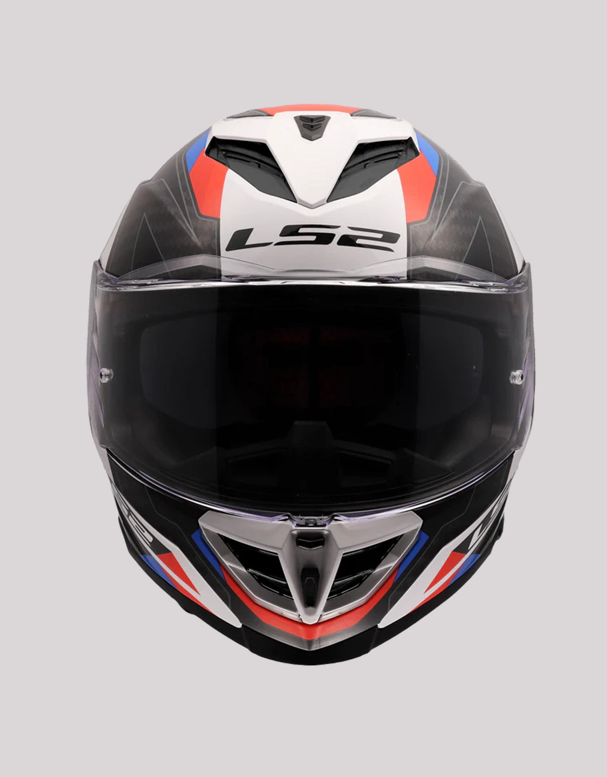 LS2 FF818 StormIII Sporty White Blue Helmet