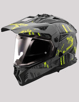 LS2 MX436 PioneerII Crazy Helmet
