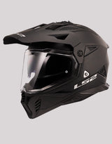 LS2 MX436 PioneerII Solid Matt Black Helmet