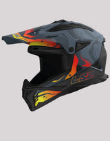 LS2 MX437 Fast II Wash Dark Grey 06
