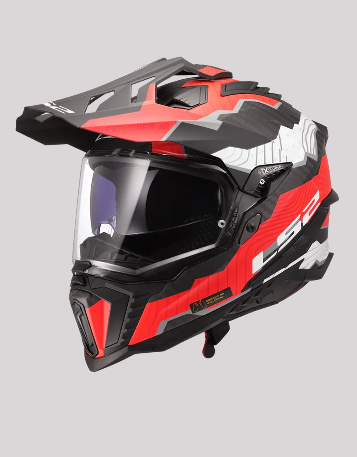LS2 MX701 Explorer Carbon Trick Helmet