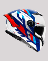 MT Thunder4 Ergo Blue Helmet