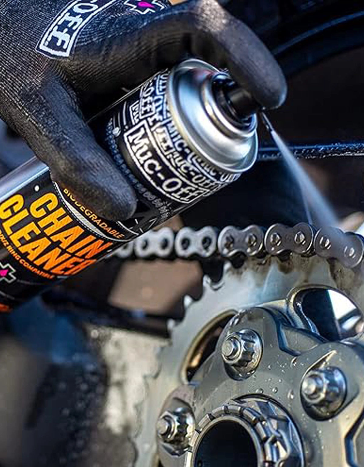 Mucoff Motorcycle Chain Cleaner