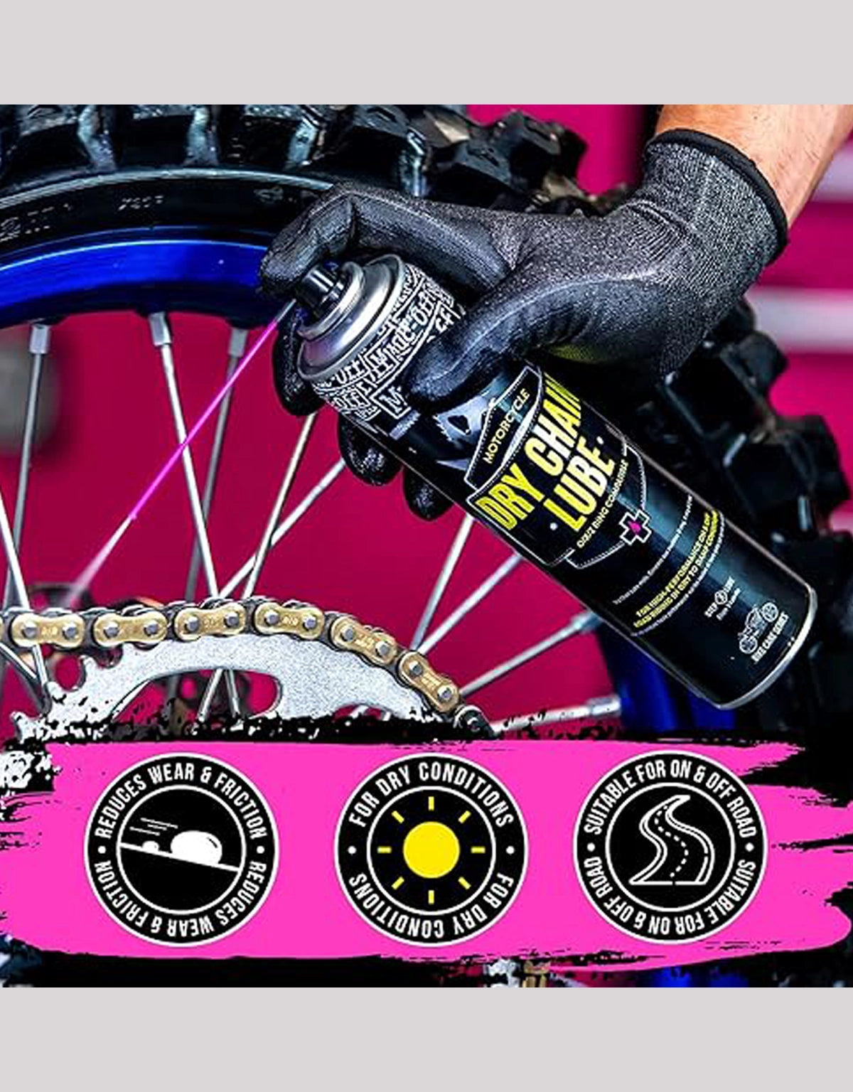 Mucoff Dry Chain Lube
