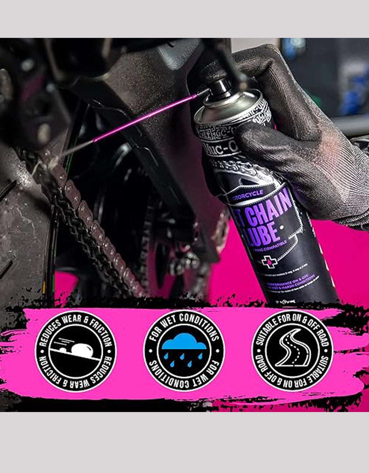 Mucoff Wet Chain Lube