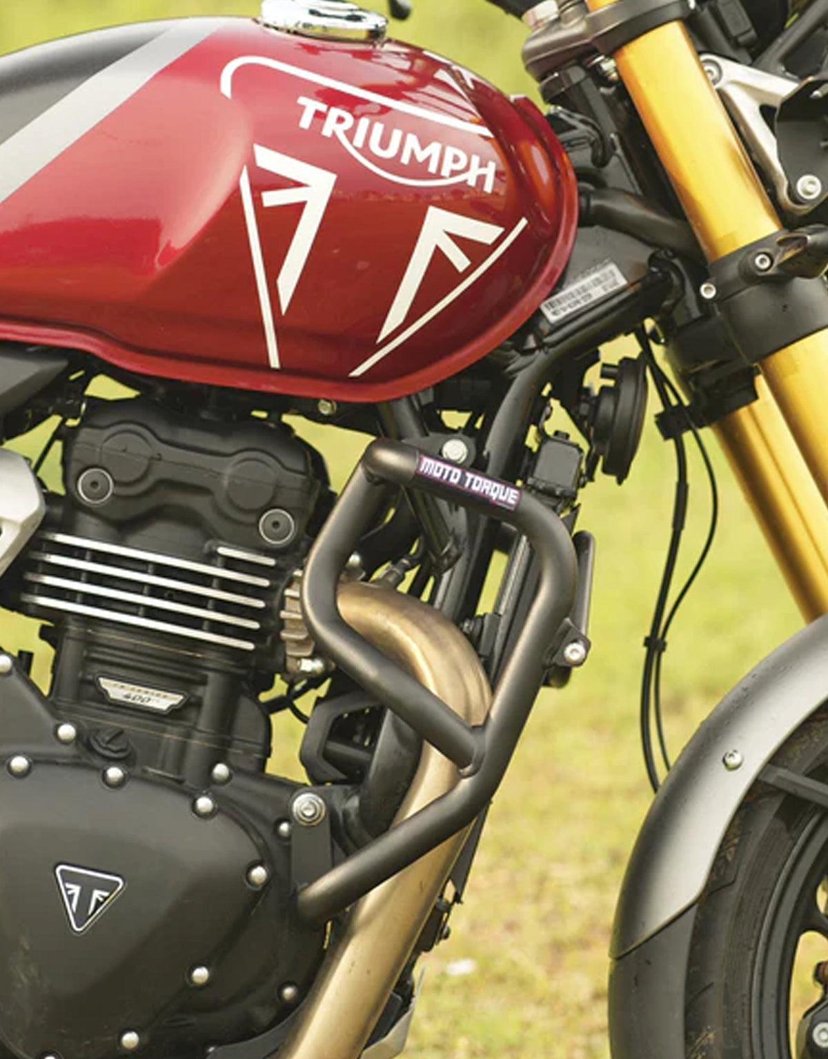 MotoTorque Triumph 400 Urban Retro CrashGuard