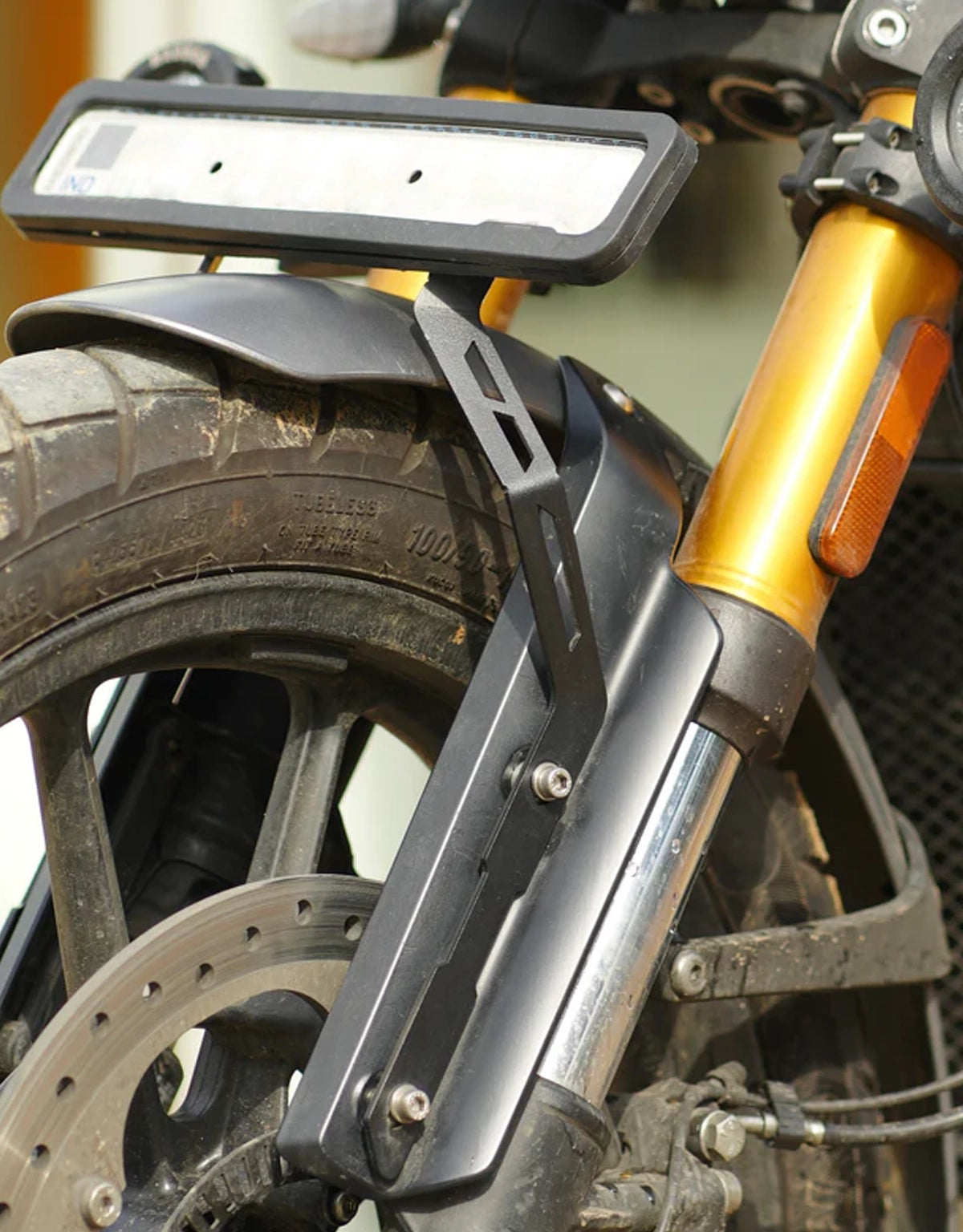 MotoTorque Triumph Scrambler 400X NumberPlate Holder