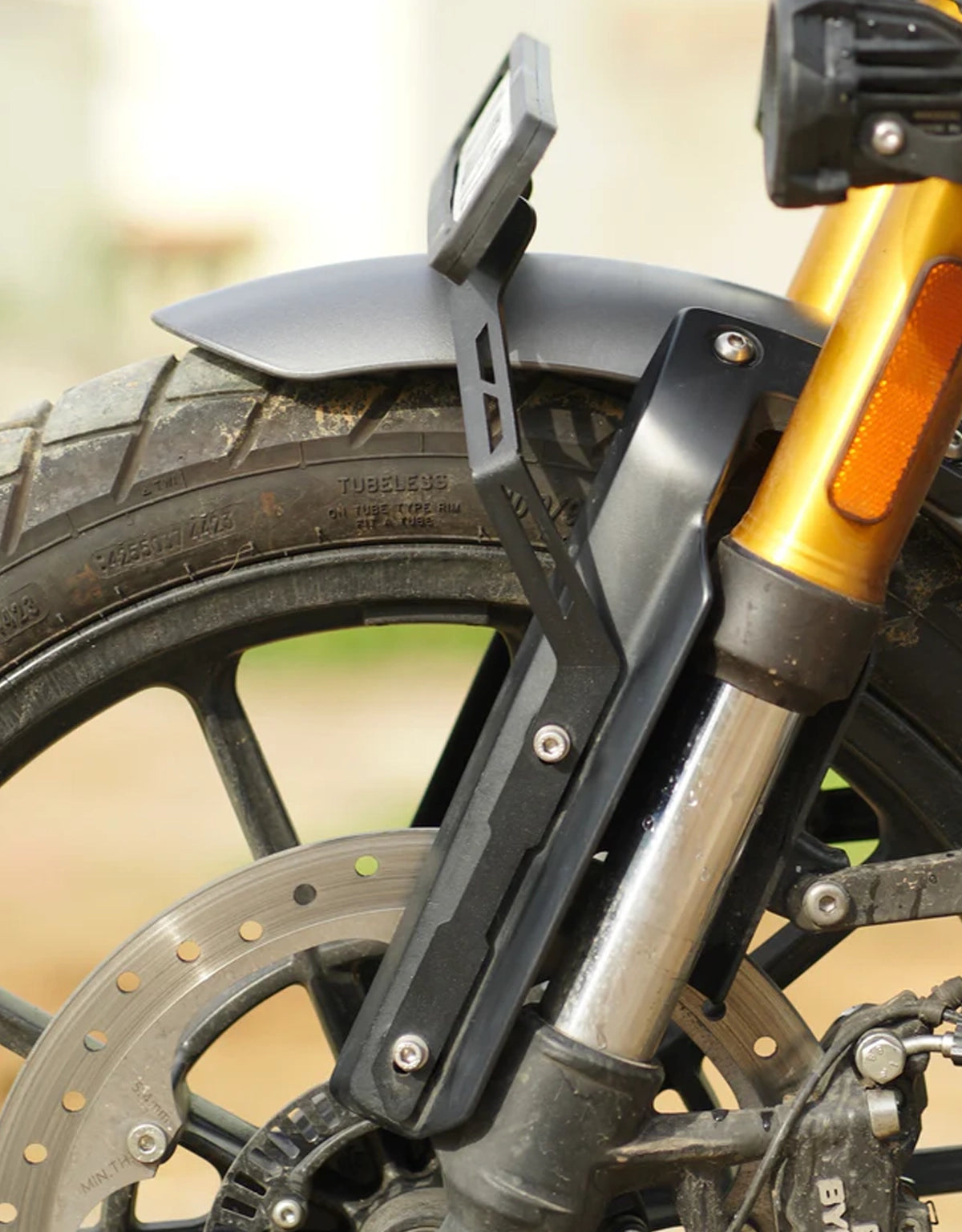 MotoTorque Triumph Scrambler 400X NumberPlate Holder
