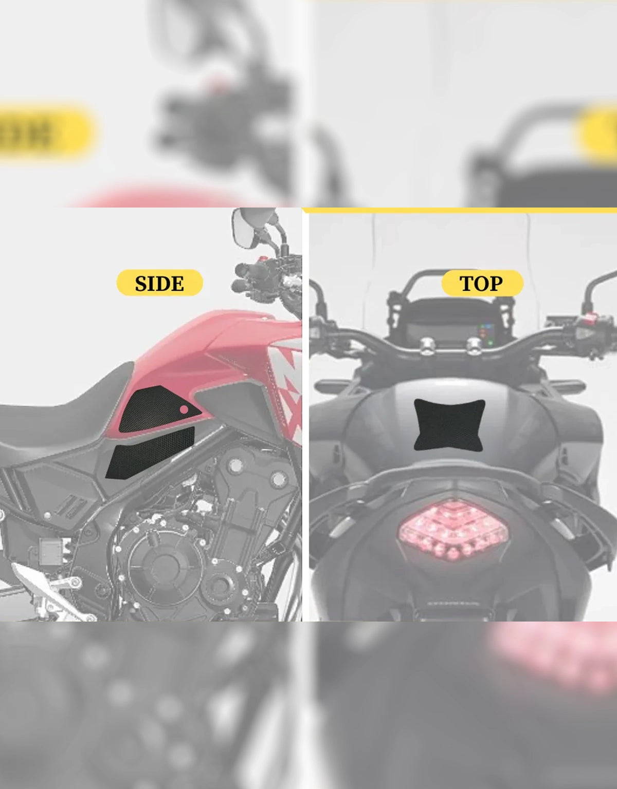 Mototrendz Traction Pads Honda CB500X/NX500
