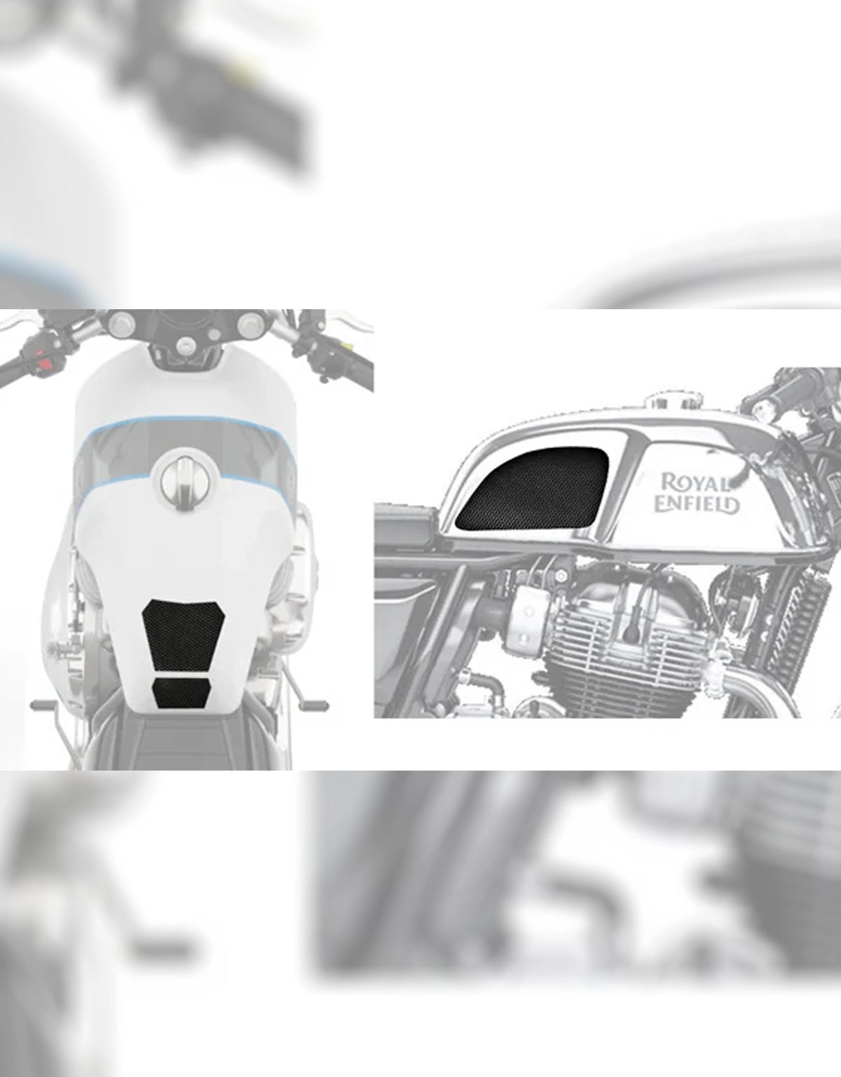 Mototrendz Traction Pads Royal Enfield ContinentalGT 650