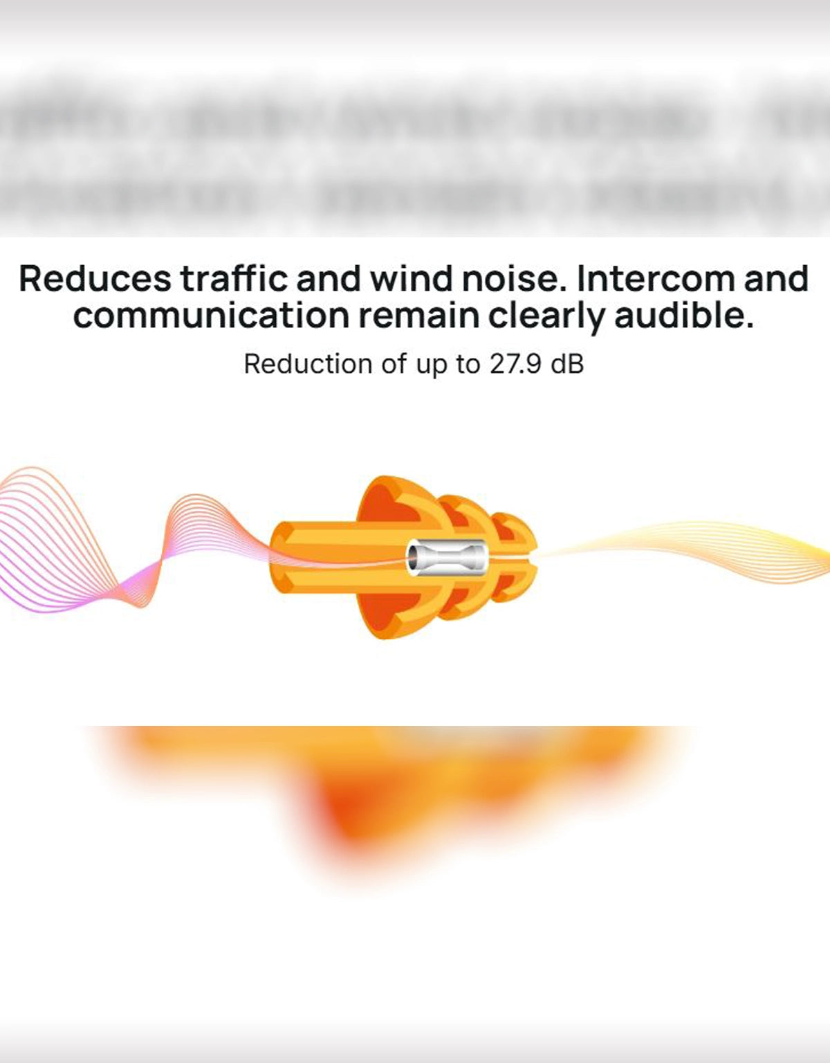NoNoise Earplugs for Motorcycle